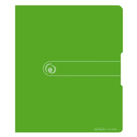 Herlitz Ringbuch PP A4 2 Ringe 25mm opak apfel