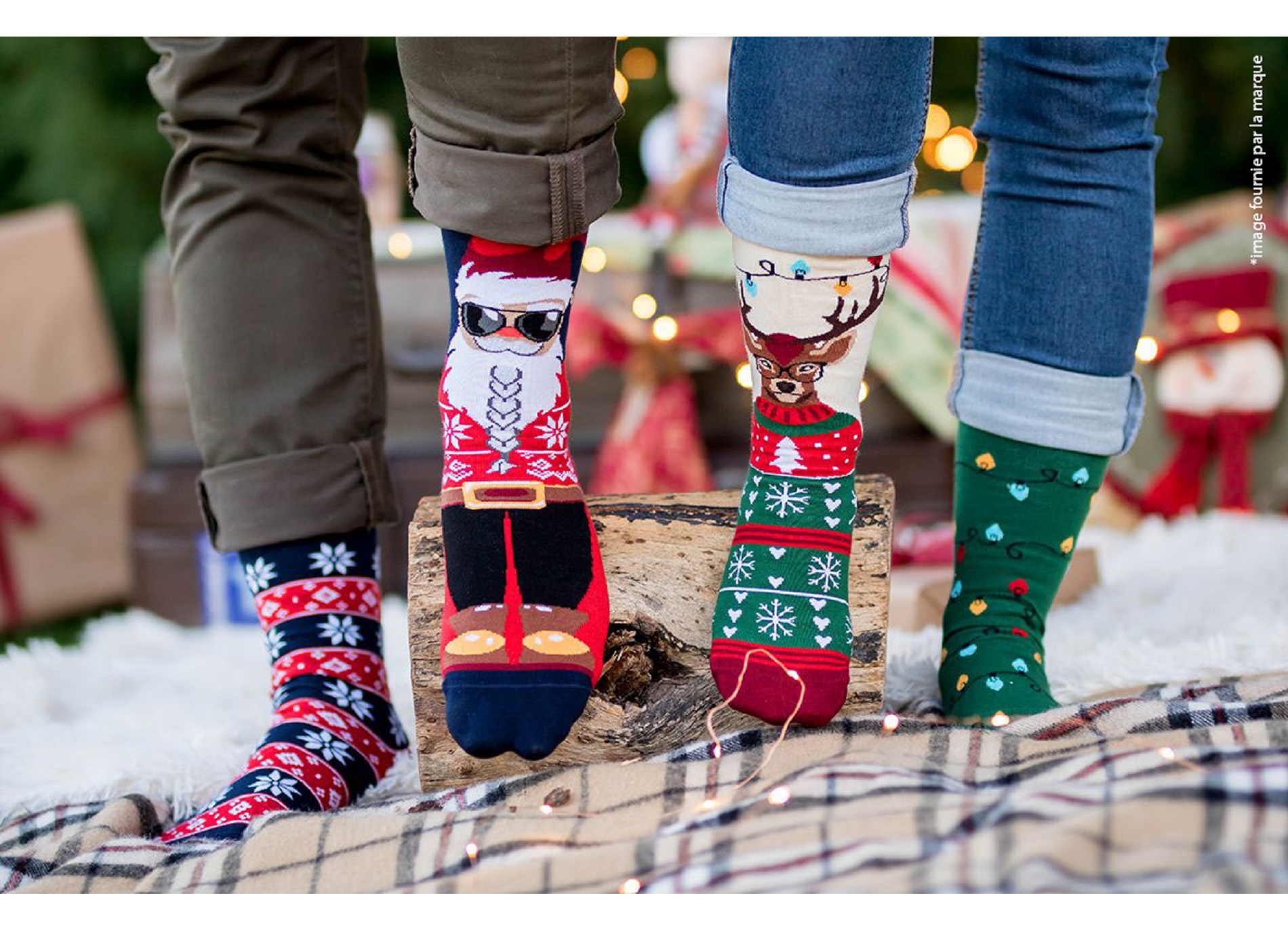 Semainier noel multicolore