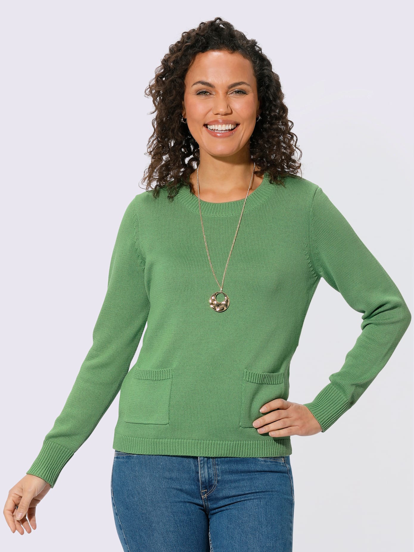 Pull encolure ronde différents coloris