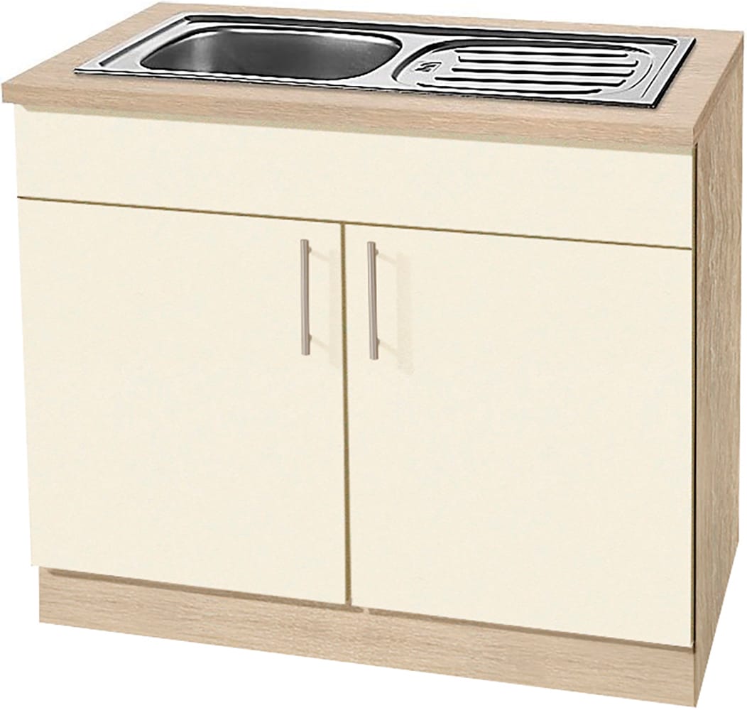 wiho Küchen Spülenschrank »Kiel« 100 cm breit