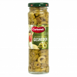Carbonell Groene gesneden olijven