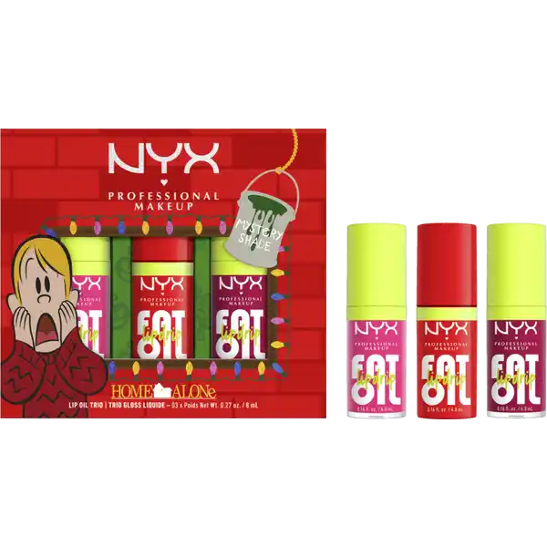Lipgloss-Set Home Alone Fat Oil Trio 03