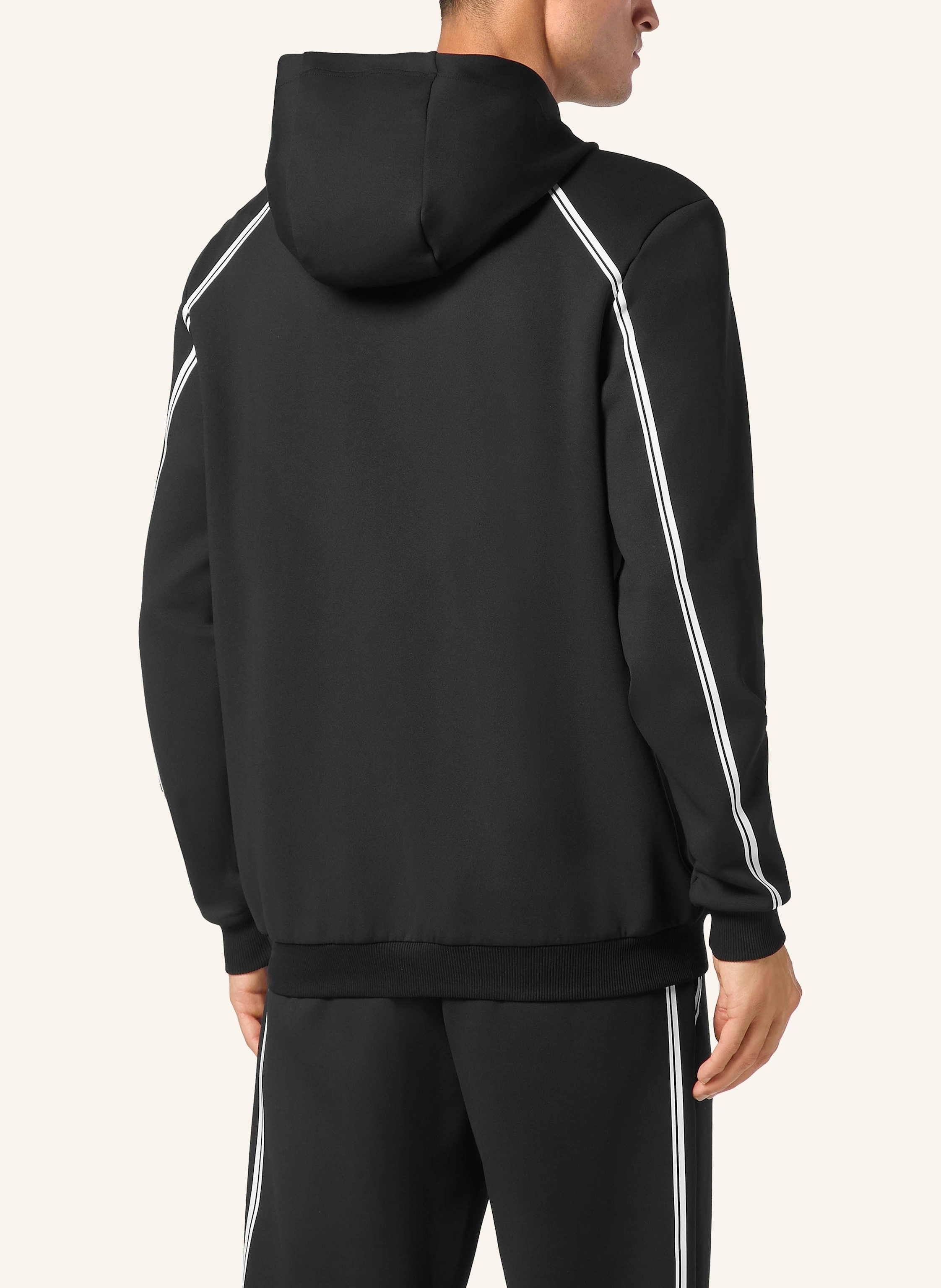 PLEIN SPORT Sweatjacke mit Kapuze