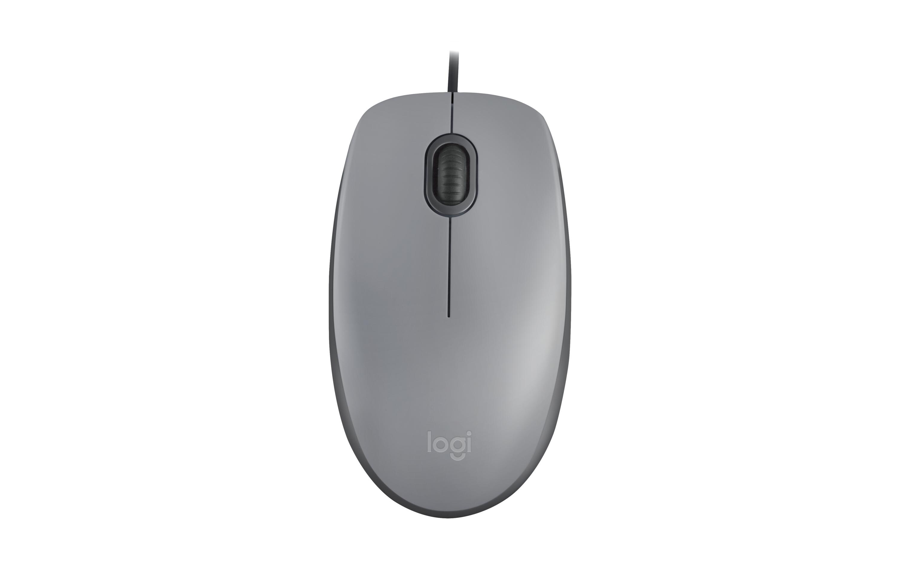 Maus M110 SilentUSB-Maus mit besonders leisen Klickgeräuschen