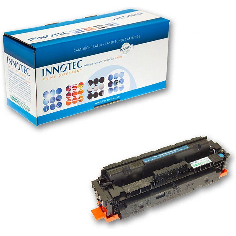 Toners Innotec compatibles HP 415 couleurs séparées pour imprimante laser