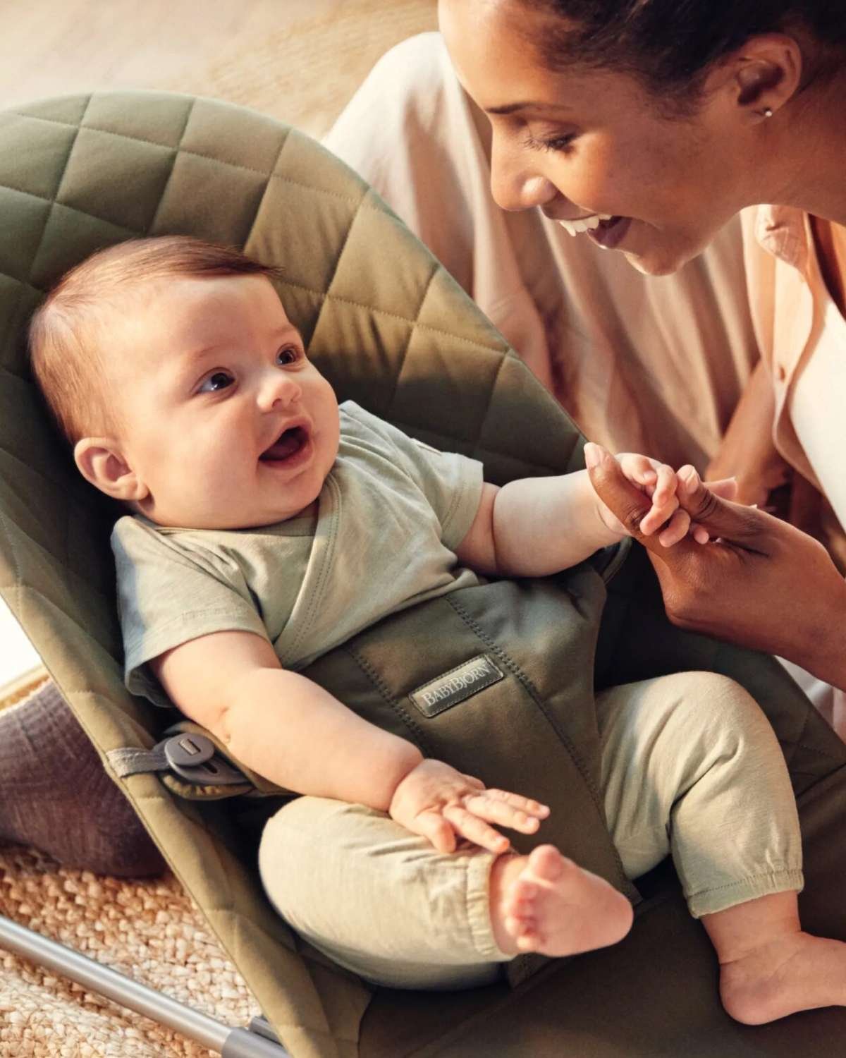 Vippestol Bliss – Best i Test Babysitter – Baby Bouncer 0-2år