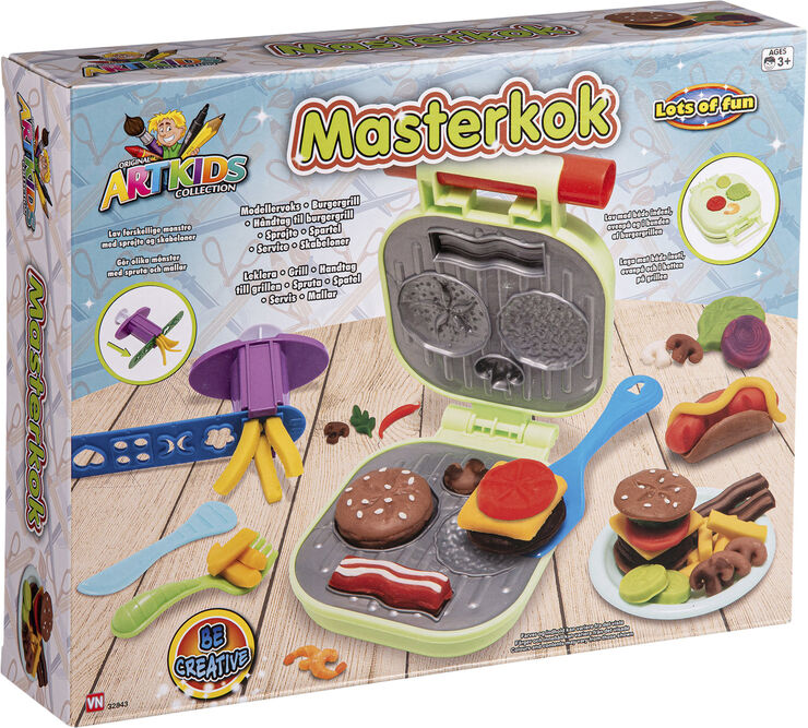ARTKIDS ARTK. MESTER KOKKEN SÆT Multi
