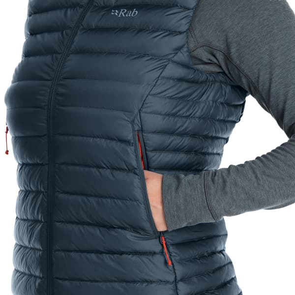 Doudoune randonnée RAB MICROLIGHT VEST W ORION BLUE