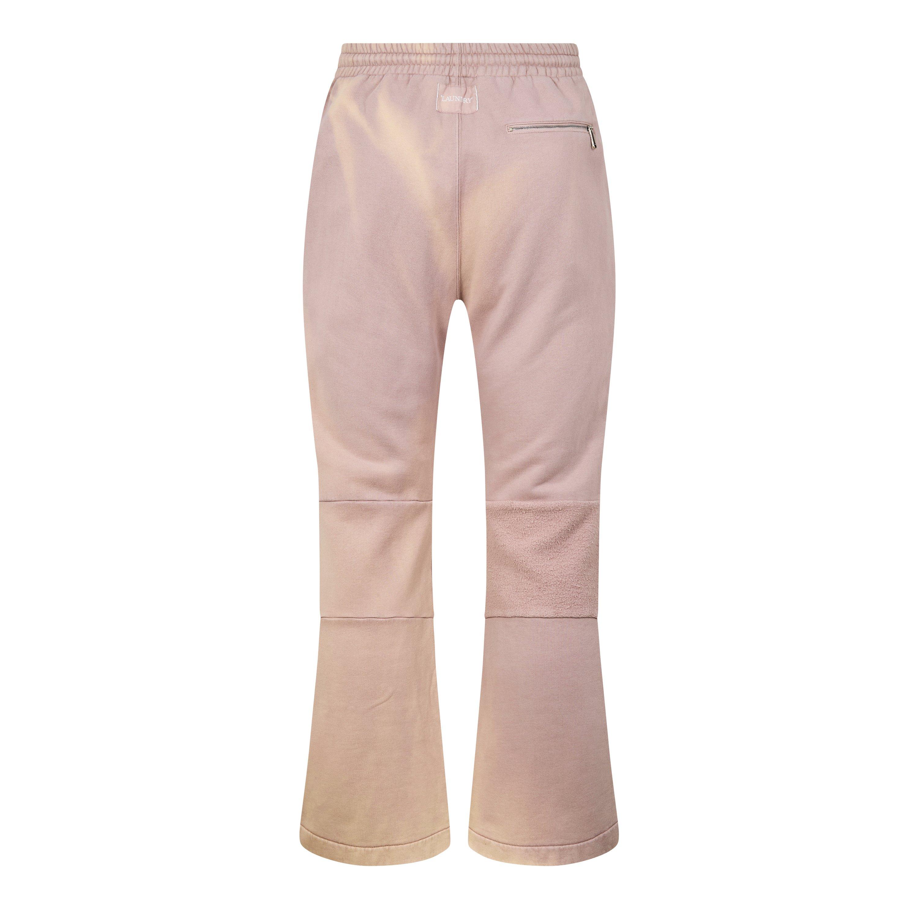 Off White Paneled Jogging Bottoms