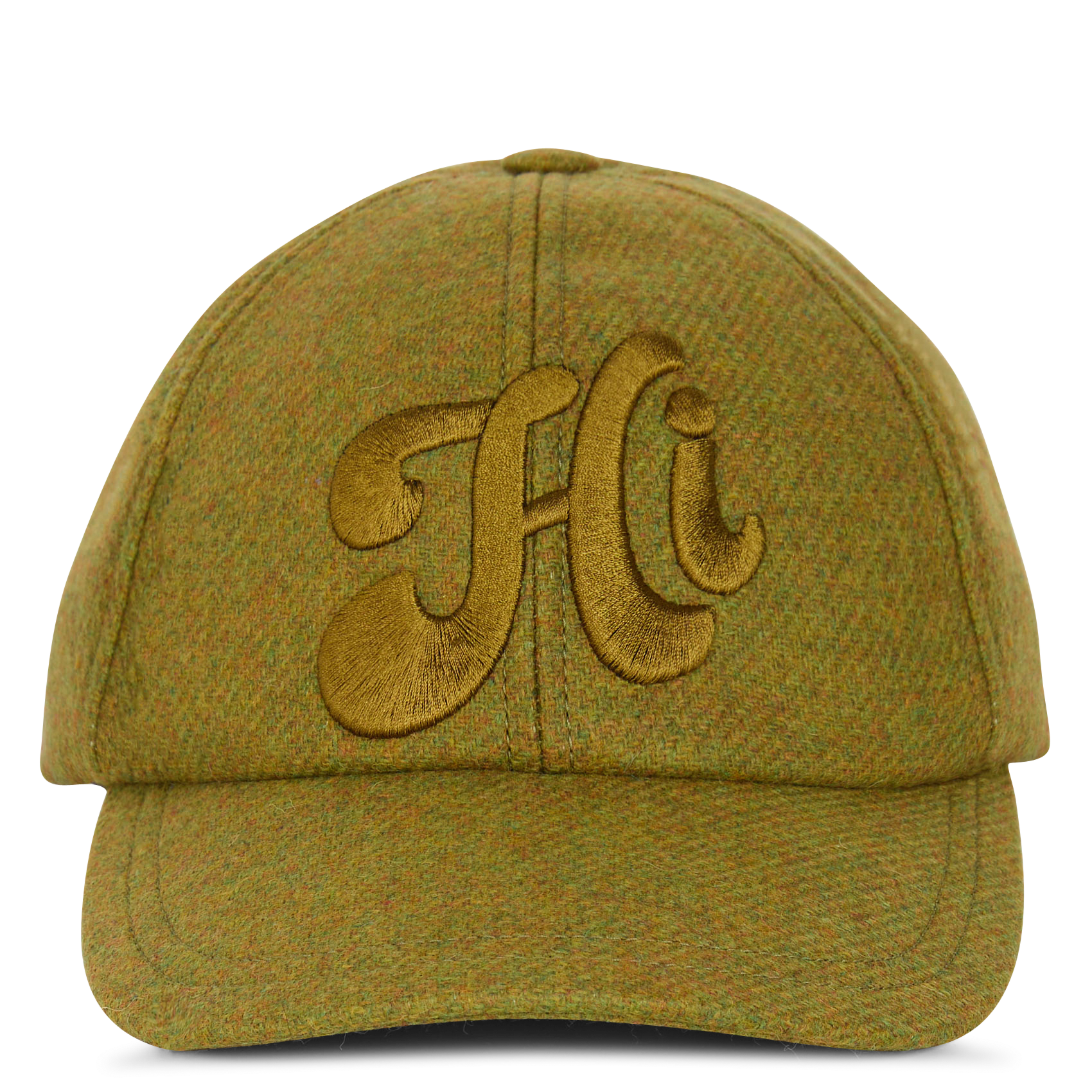 BALL - Casquette brodée en laine mélangée | Vert