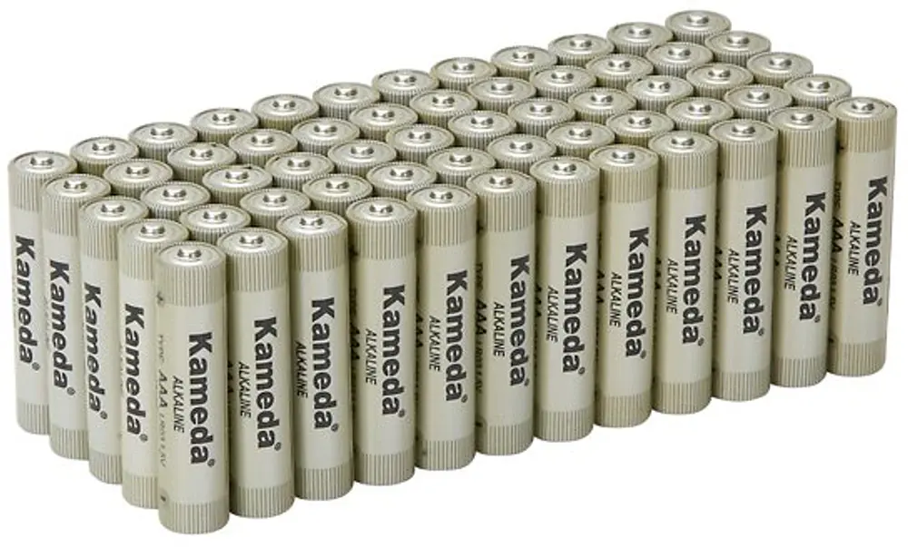 Kameda Alkaline batteri - AAA 60-pak