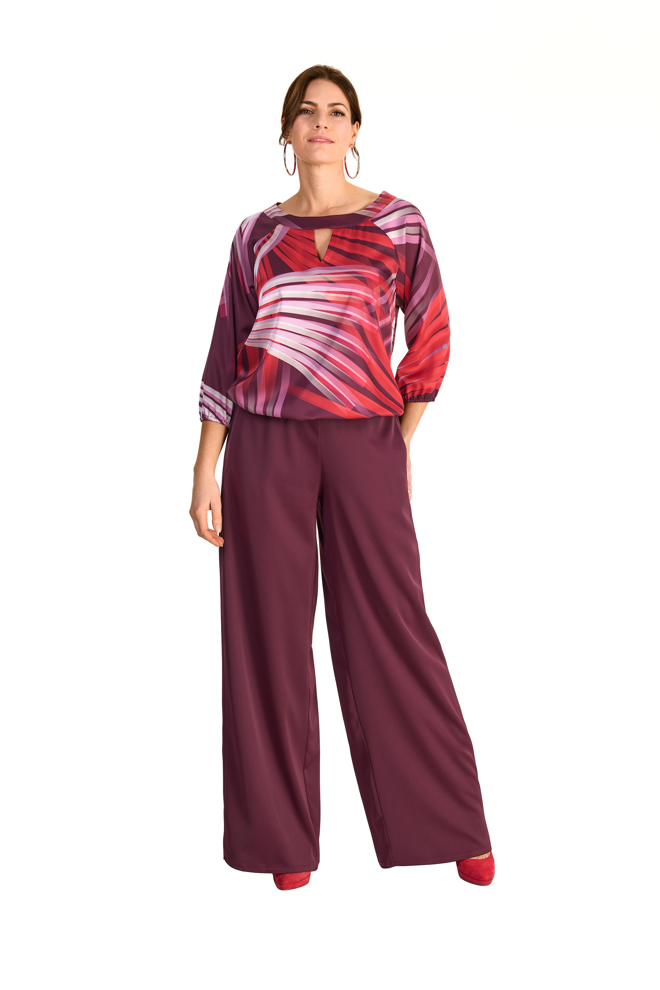 HERMANN LANGE Collection Shirtbluse mit floralem Print