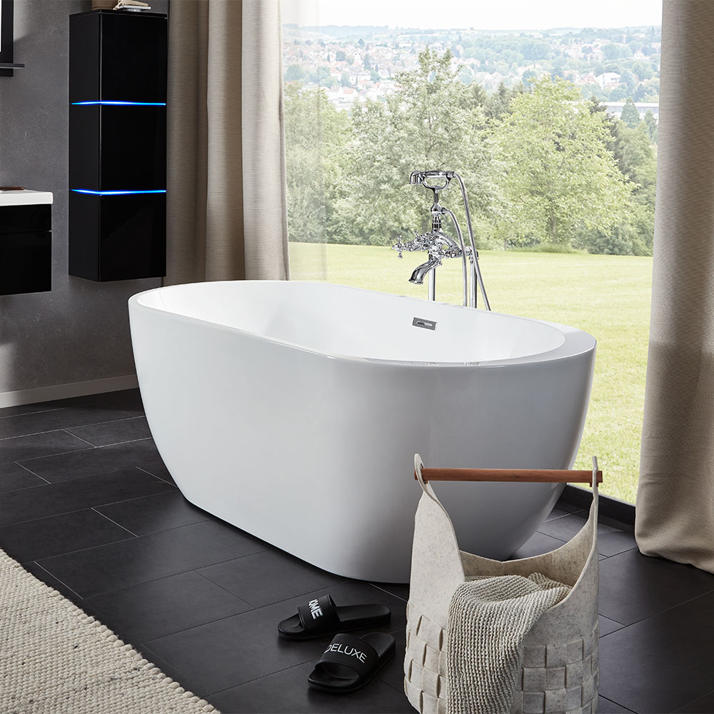 Home Deluxe Badewanne Codo, freistehend