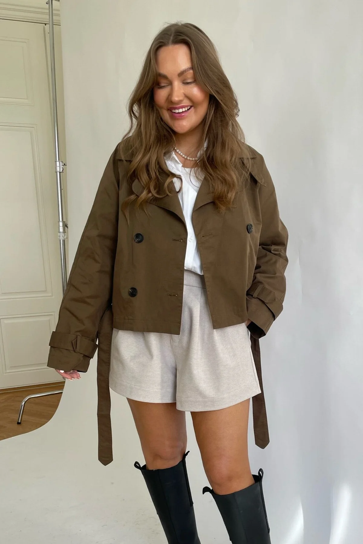 BYIC Almaic Trenchcoat brown brown