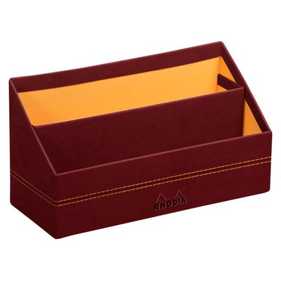 RHODIA Rhodiarama - Porte-courrier - lie de vin - en polyuréthane