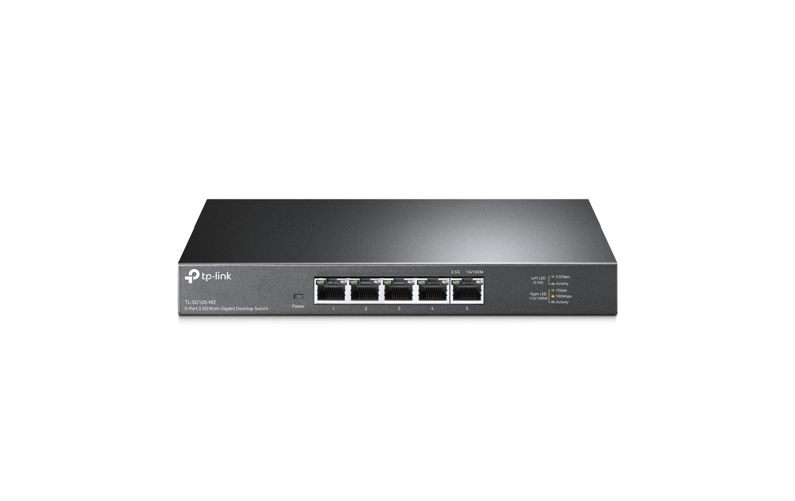 Switch Omada Unmanaged 5 x 2.5G Ports TL-SG105-M2 5 Port5-Port 2.5G Desktop Switch