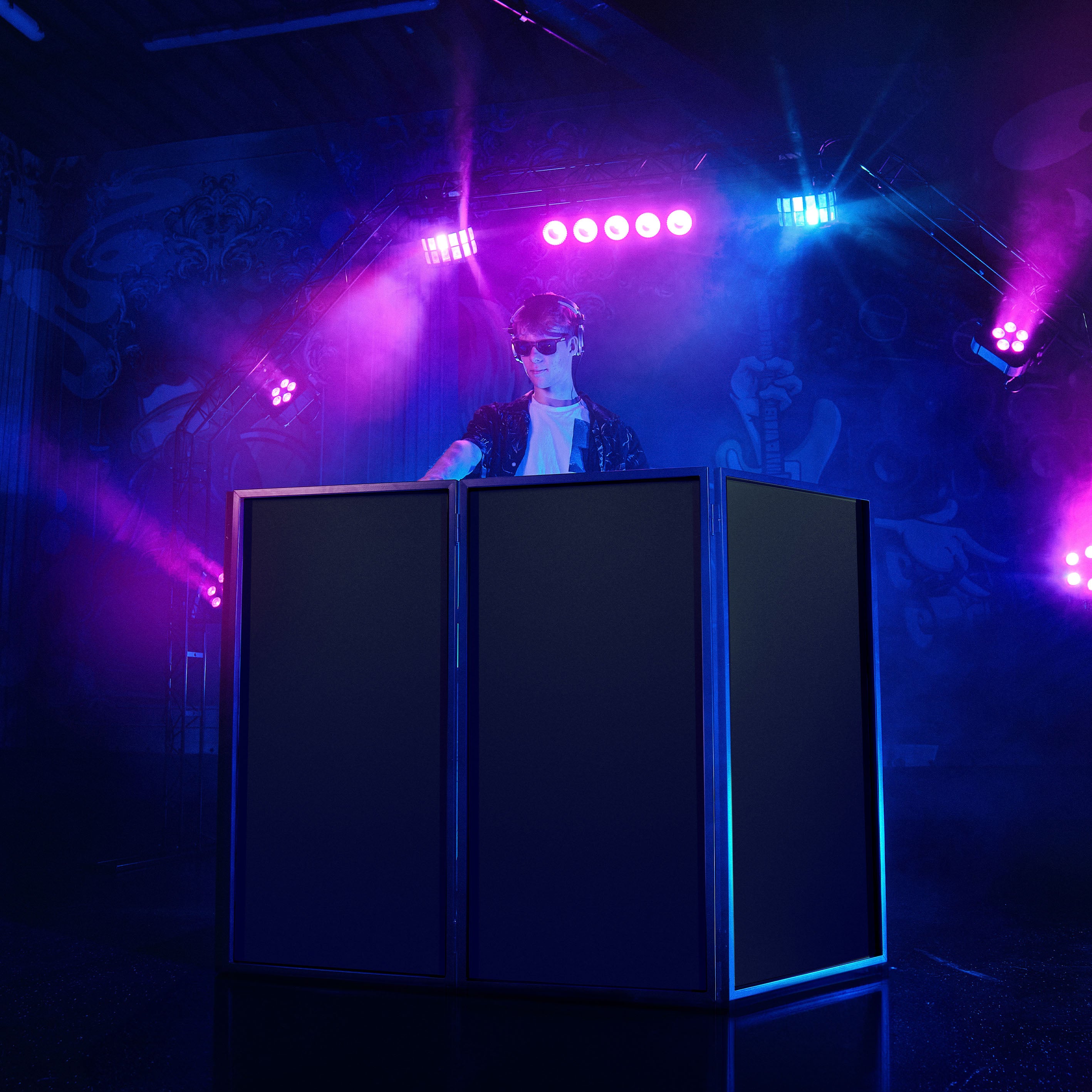 Innox FlexBooth 100 BK compleet DJ-scherm zwart