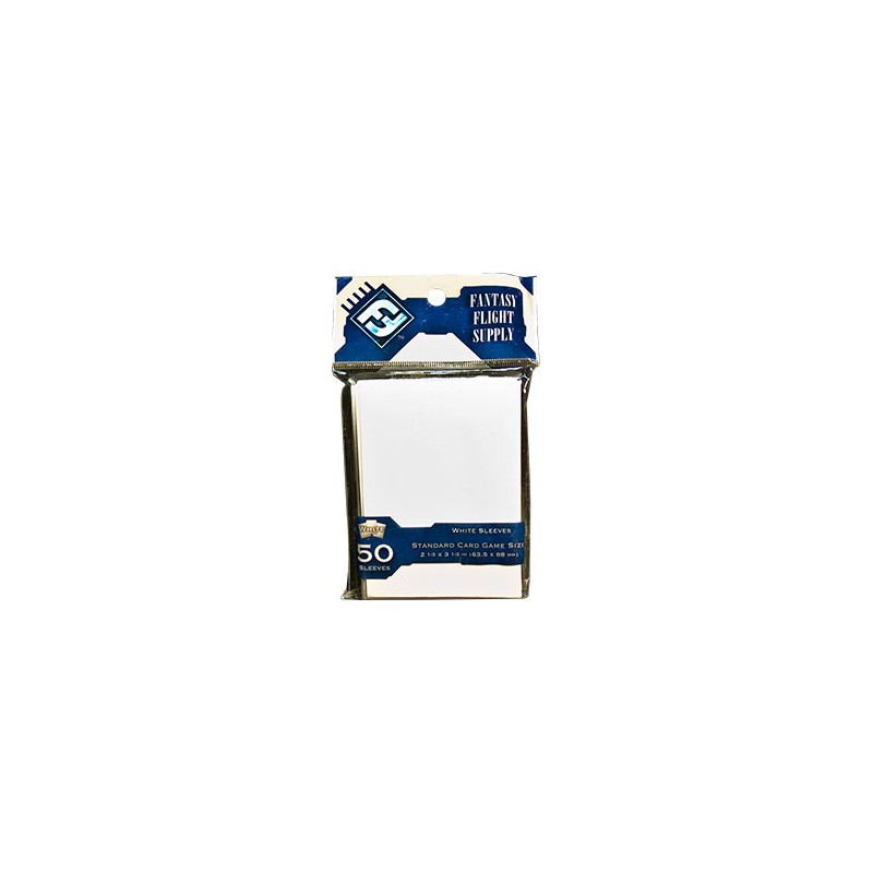 Sleeves standard blanc 63.5 x 88
