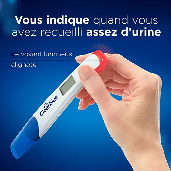Teste de gravidez digital Clearblue Ultra Early (2 unidades)