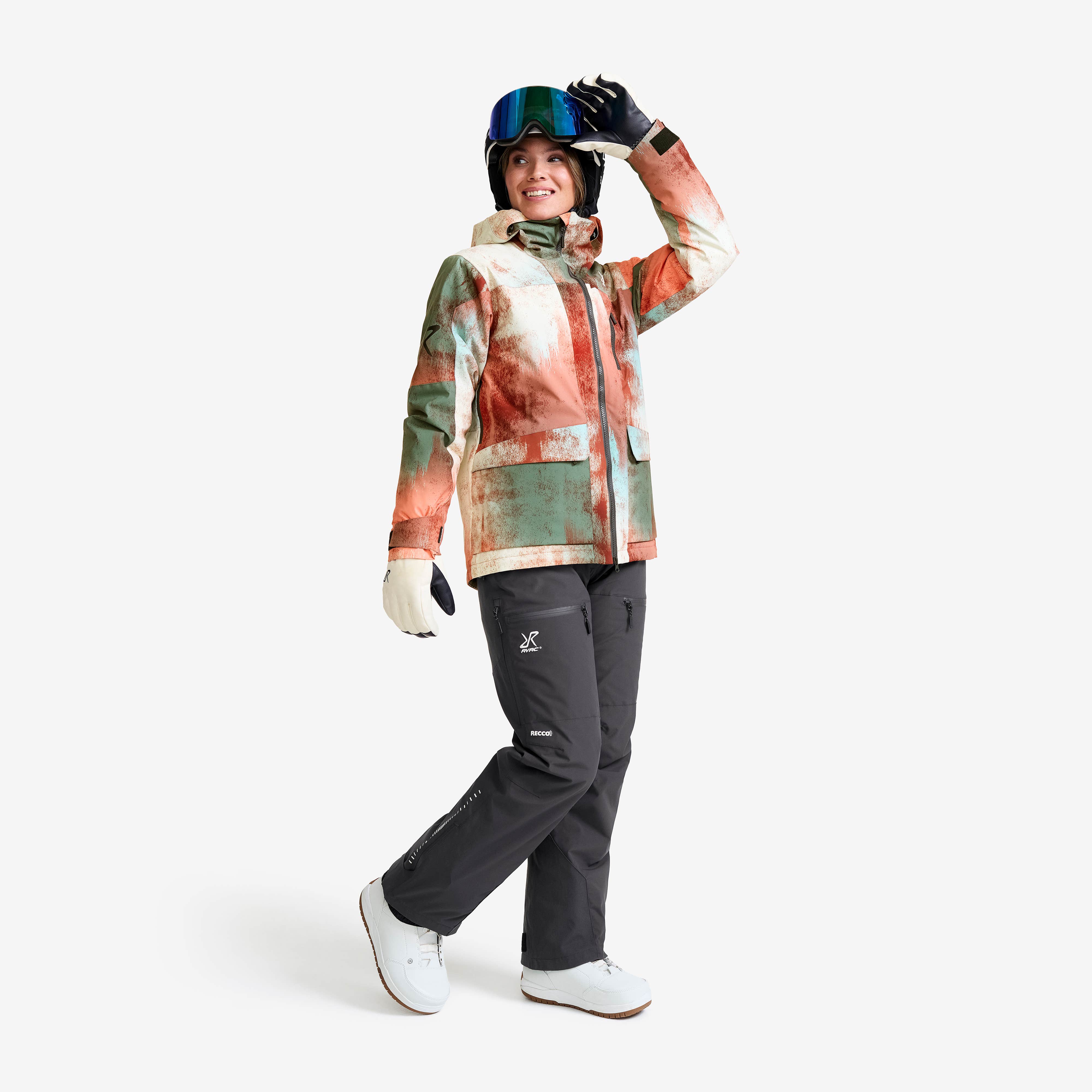 Halo 2l Insulated Ski Pants Dame Anthracite