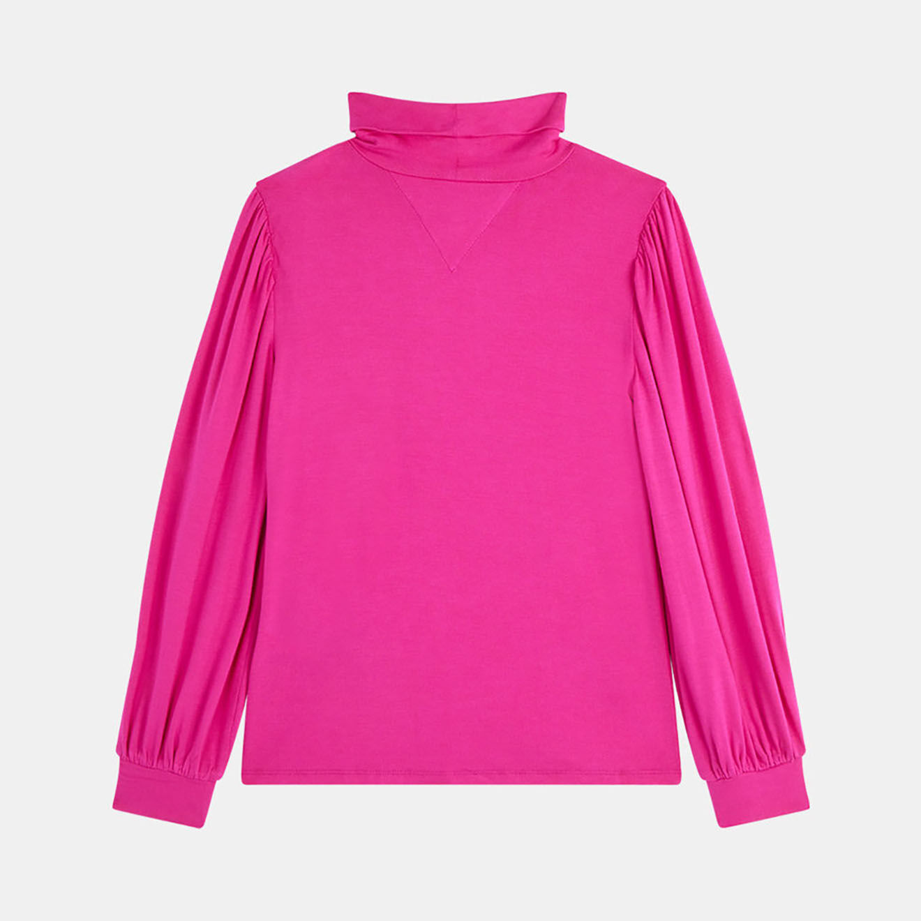 Tommy Hilfiger T-Shirt col roulé rose
