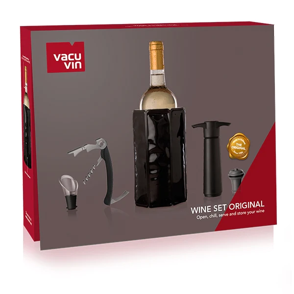 Set Original de vin 5 pièces Vacu vin