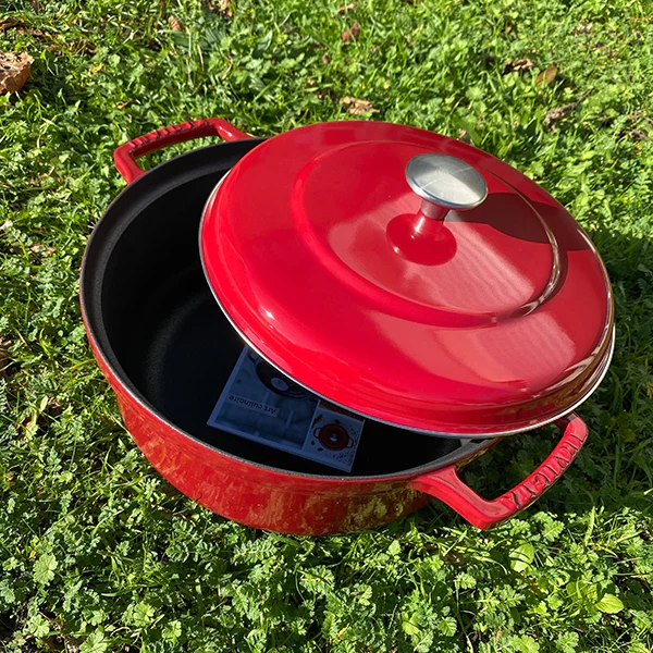 Cocotte Bistrot rouge 28 cm Invicta