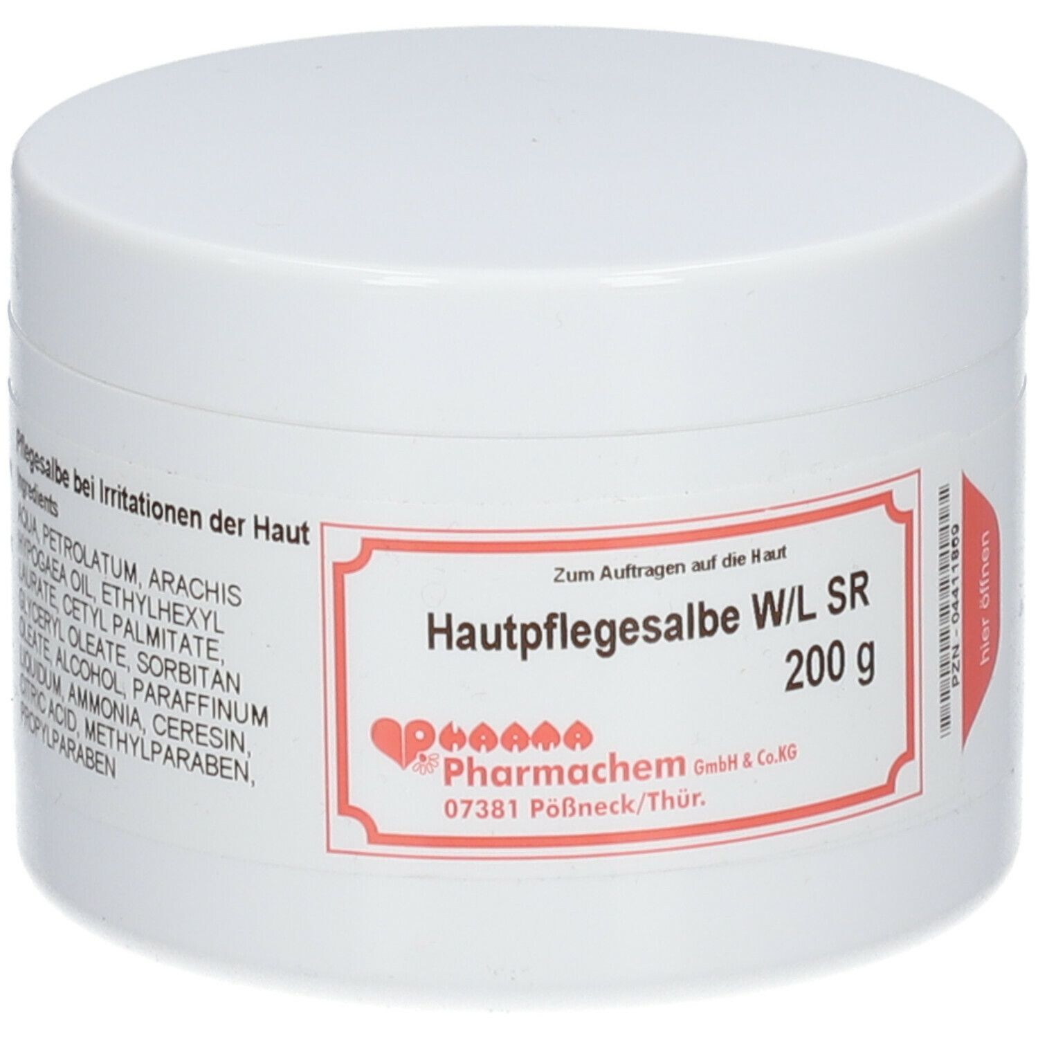 Hautpflegesalbe W/L SR