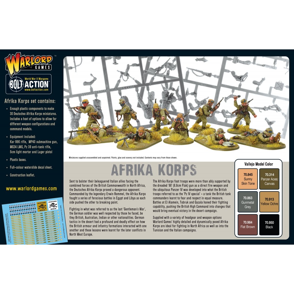Bolt Action - German Afrika Korps