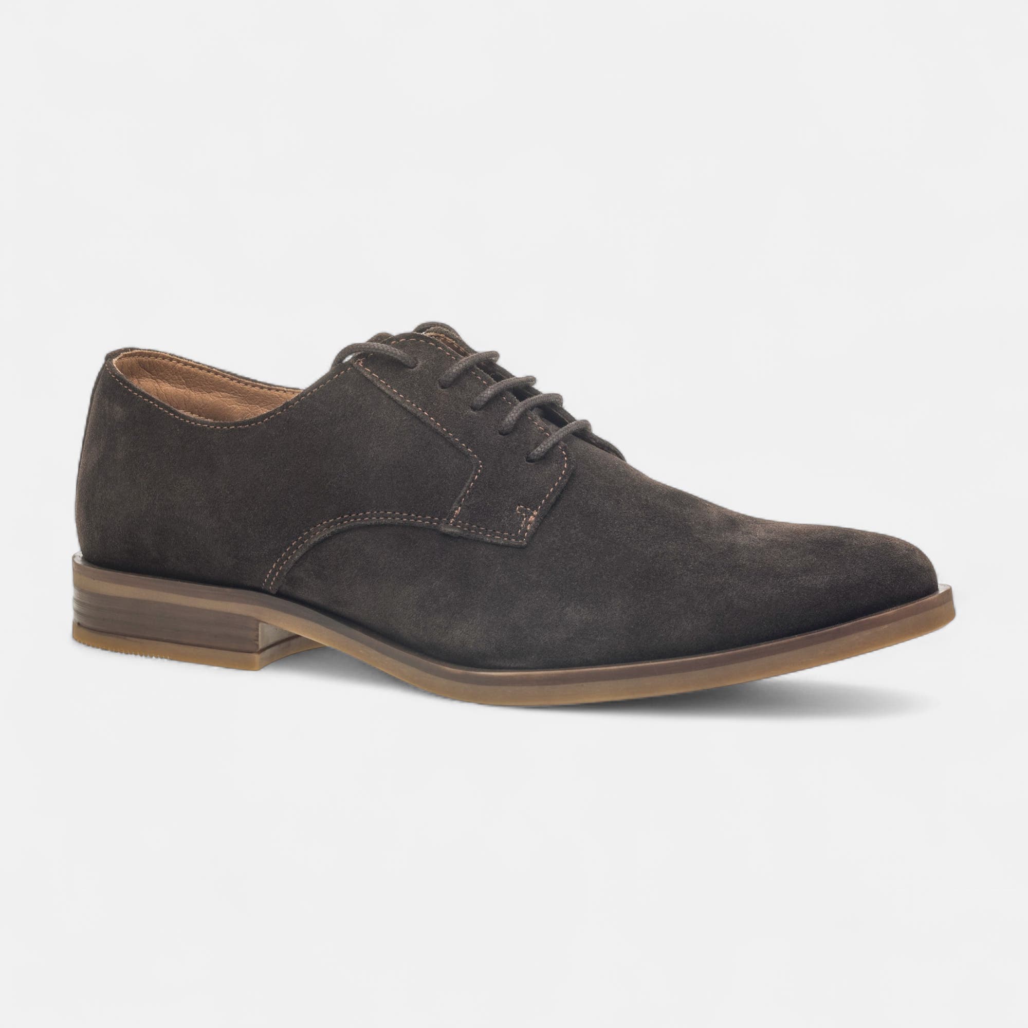 Derbies Homme en cuir marron