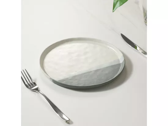 Service 4 assiettes à dessert Matty - Vert / 27 cm