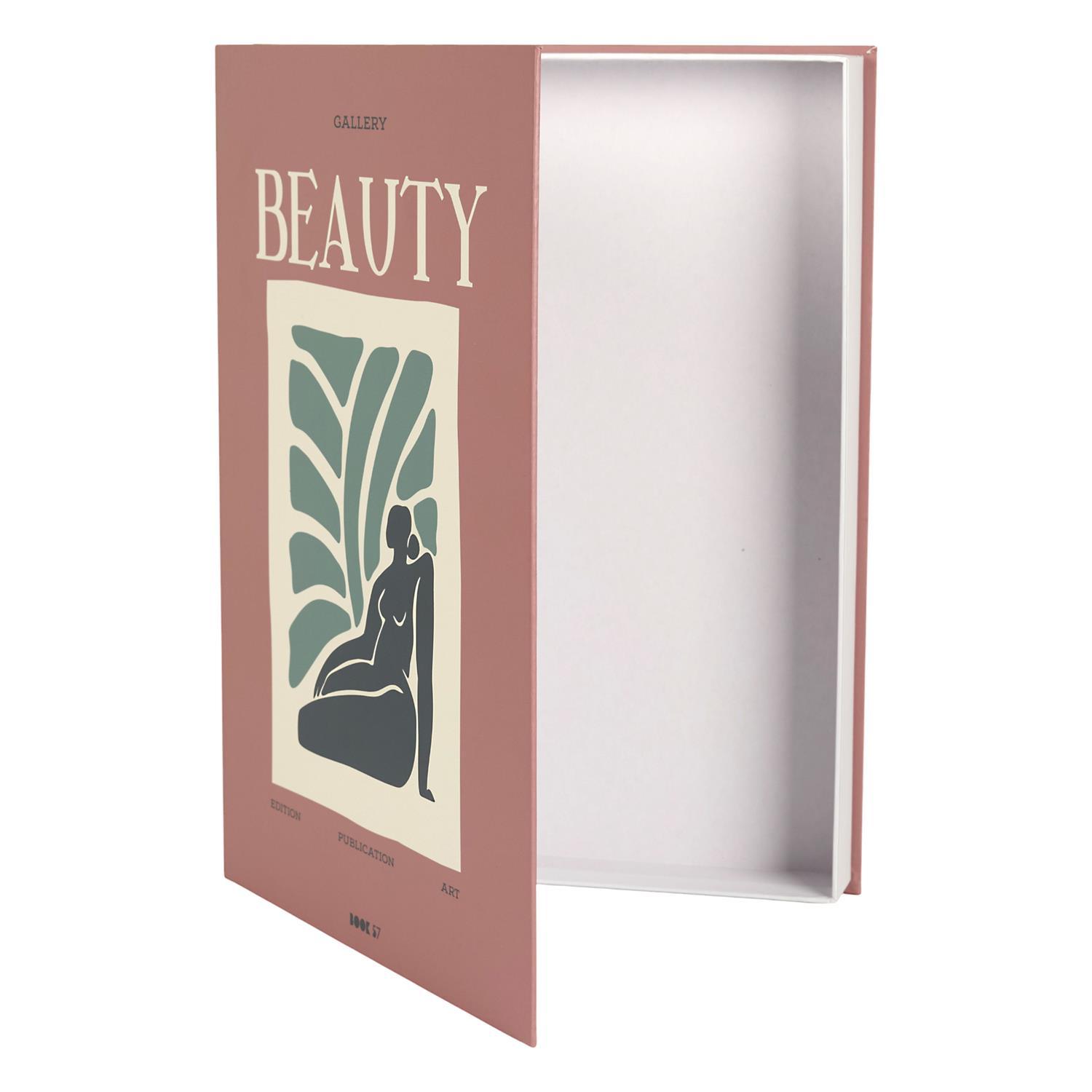 LIVRE RANGEMENT DECO BEAUTY ET FLOWERS 33X25CM