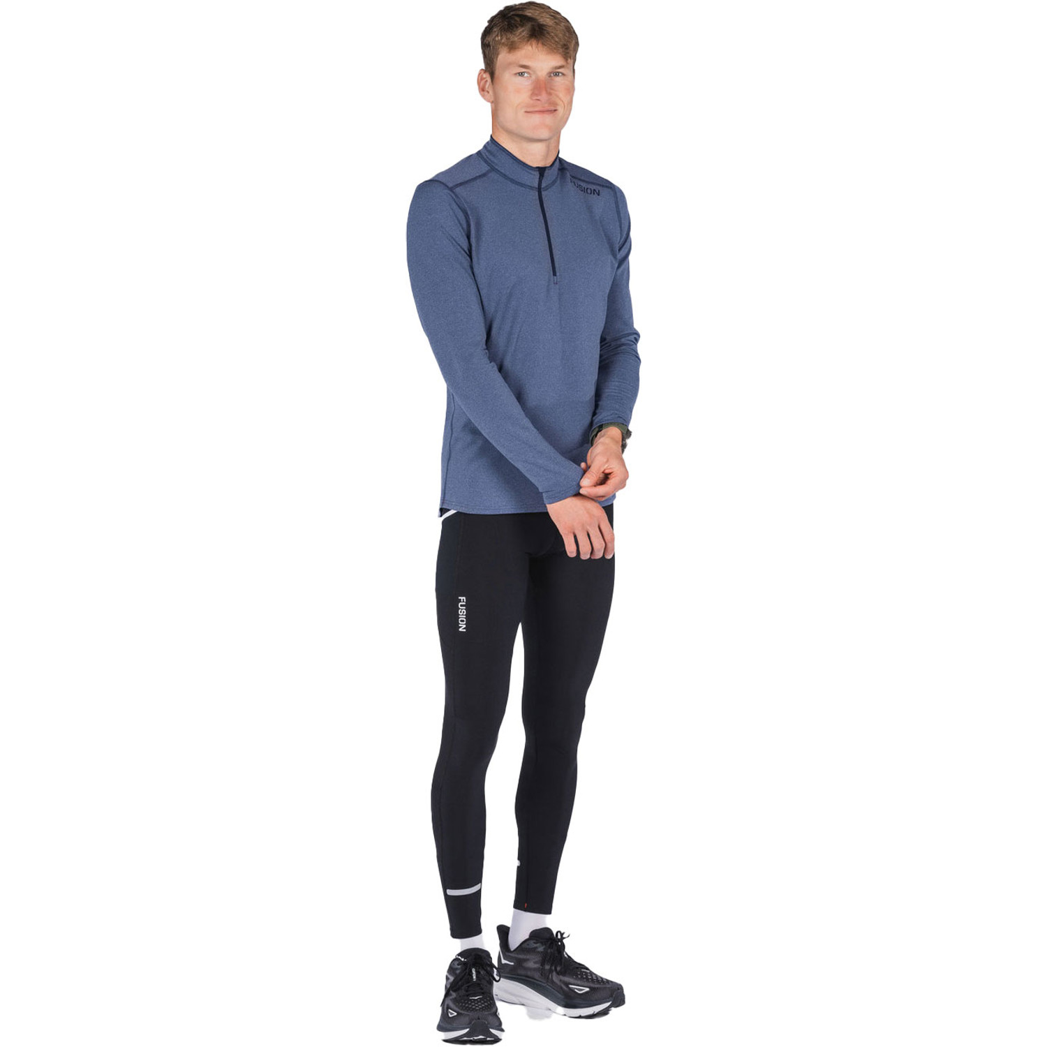 Fusion Longsleeve Tight extra Long Set Men