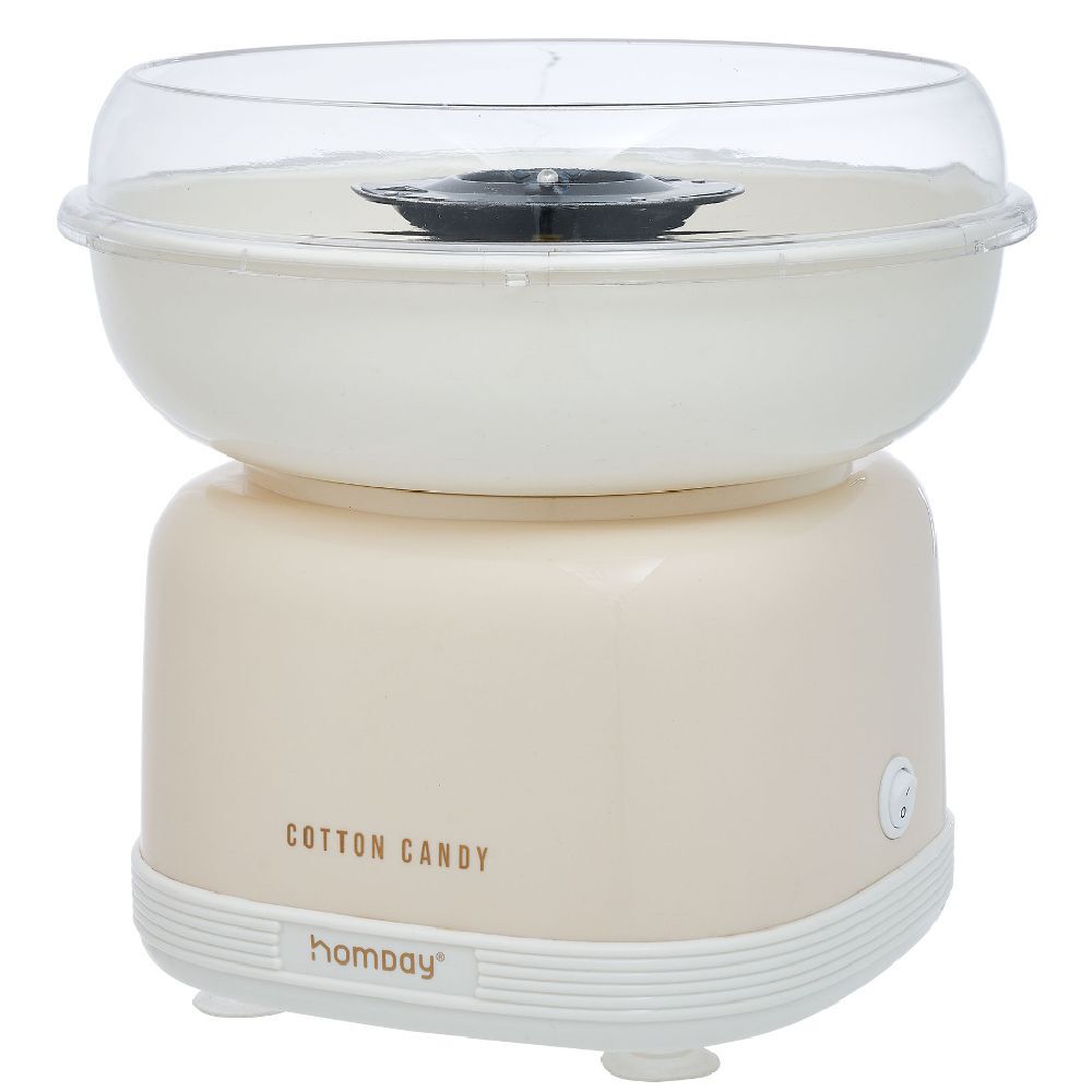 Machine barbe à papa Homday 500W - rouge ou beige