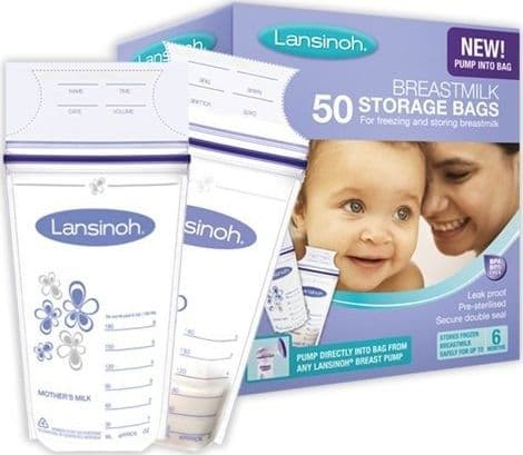 Lansinoh Violet melkeposer 50x180ml
