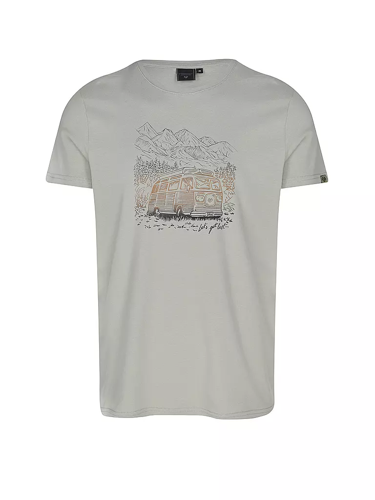 RAGWEAR T-Shirt ROGGERO GRADIENT hellgrün