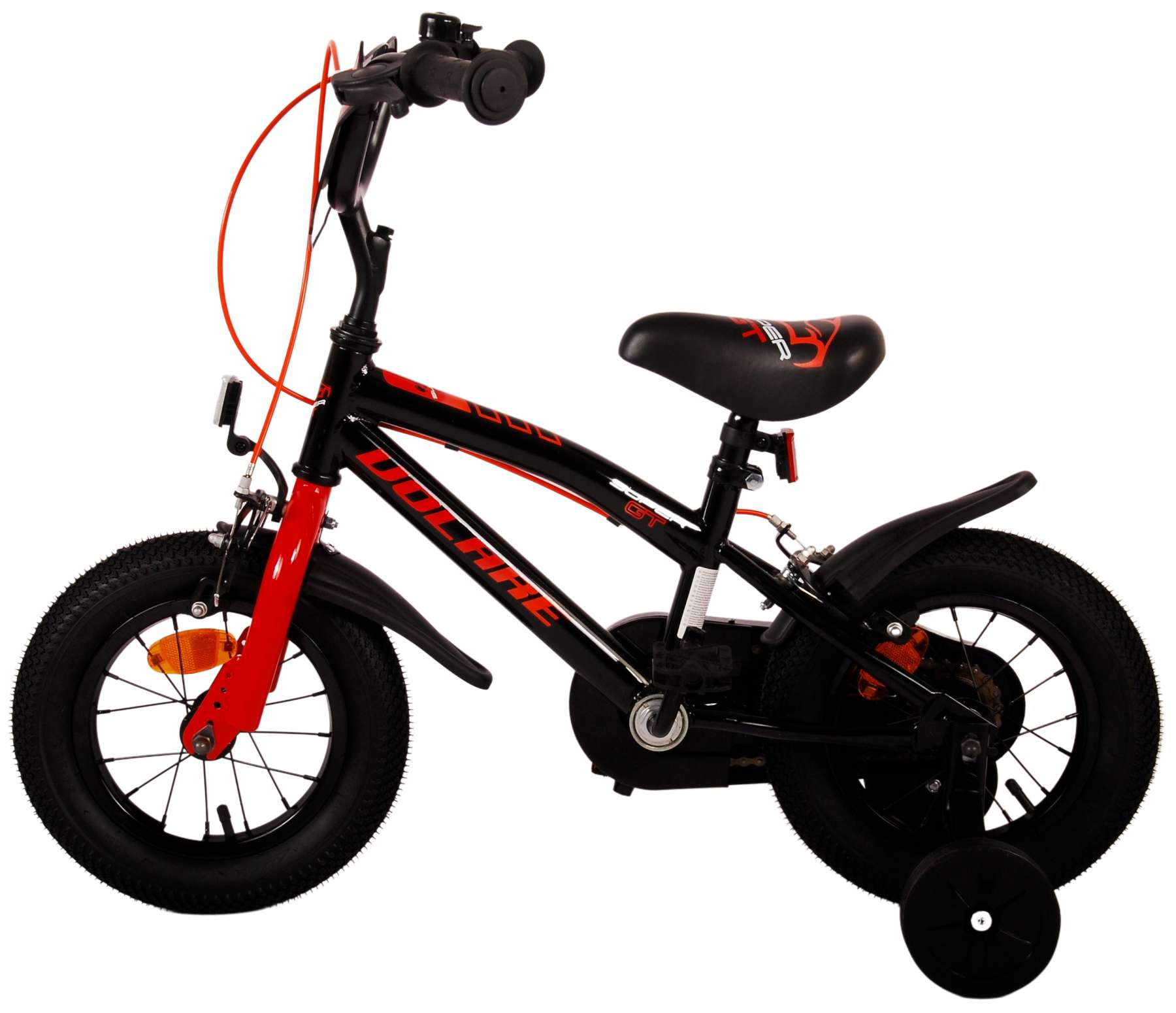 TPFSports Super GT Kinderfahrrad - Jungen - 12 Zoll - Rücktritt + Handbremse - Blau