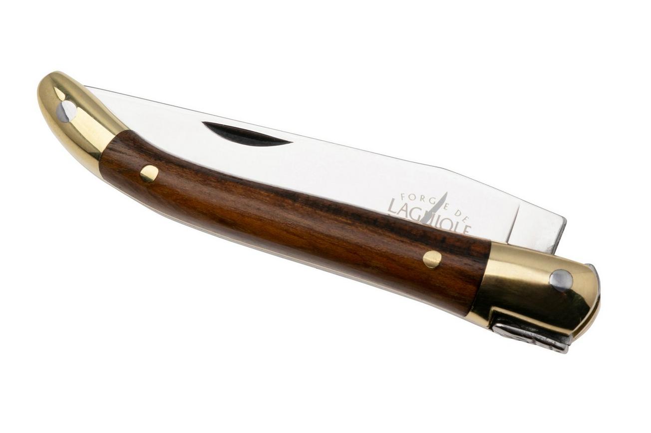 Forge de Laguiole LA127PI Pistachio Wood, gepolijst, Laguiole zakmes, 7 cm