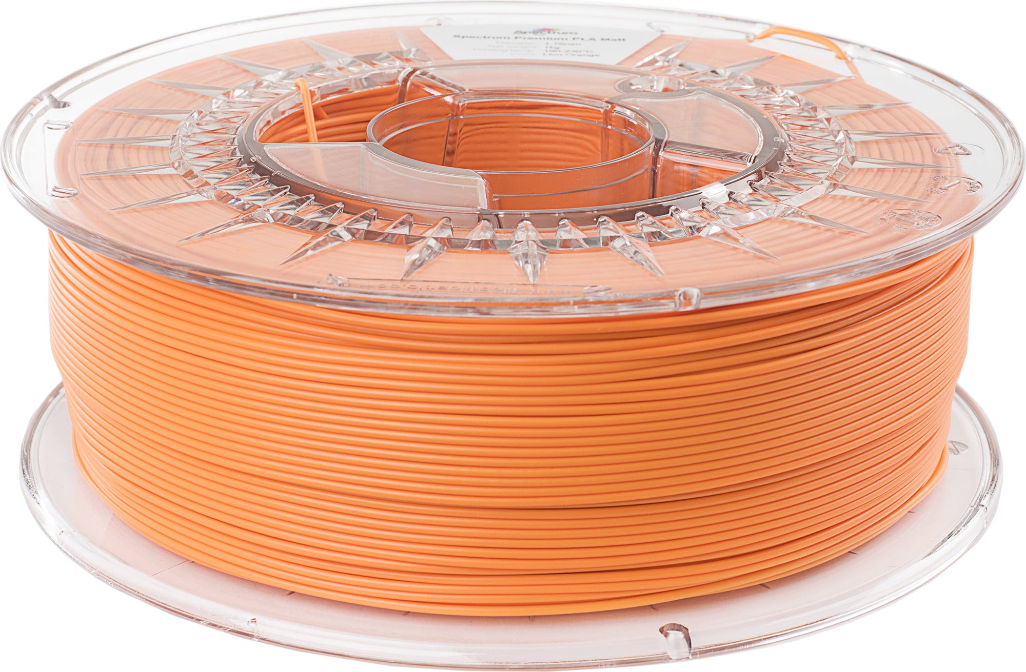 Spectrum  PLA MATT Lion Orange, 1,75 mm (1.000 g)    Mattes Filament mit verbesserten Eigenschaften in Orange