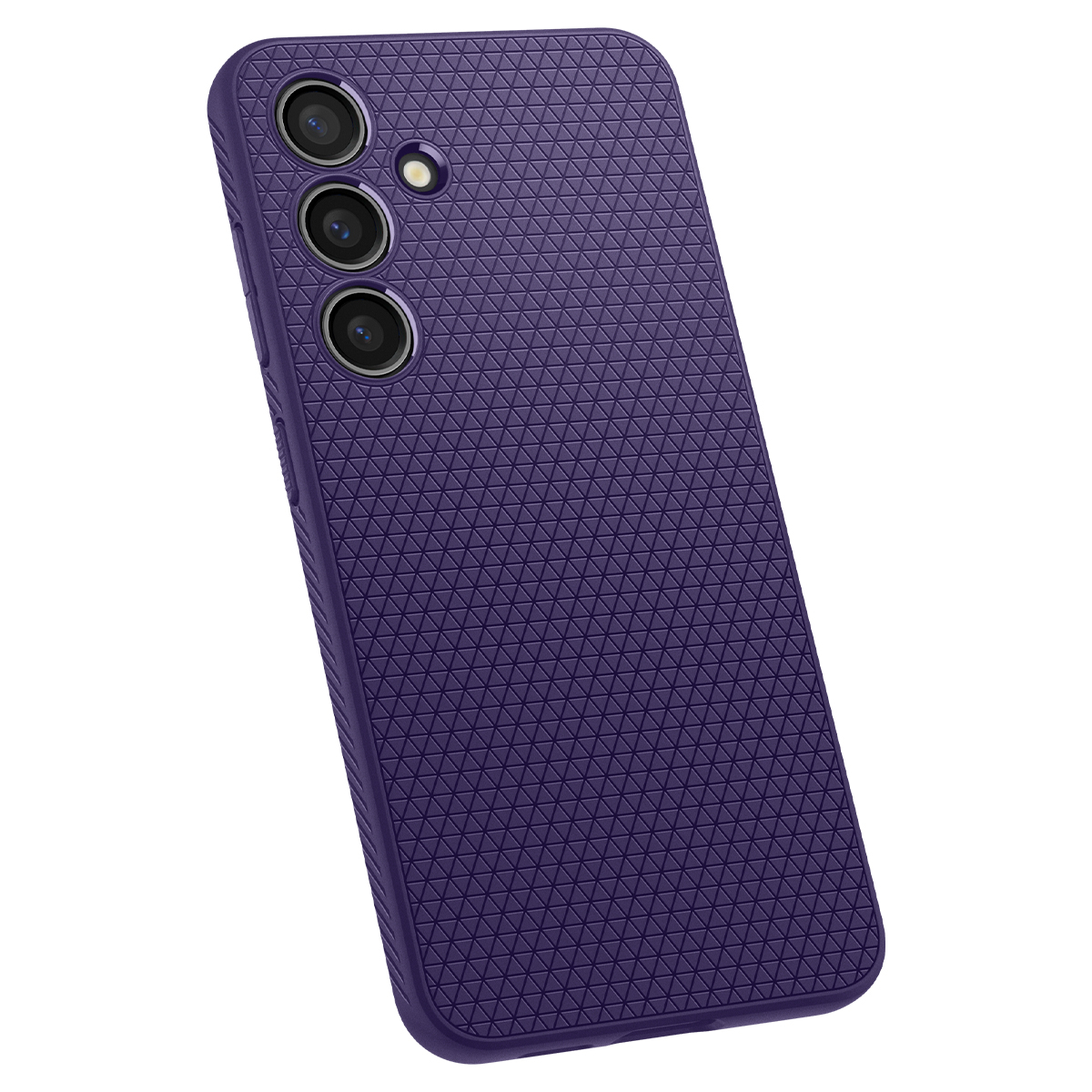 Samsung Galaxy S24 Liquid Air Case Gummi Hülle (ACS07451) - Deep Purple