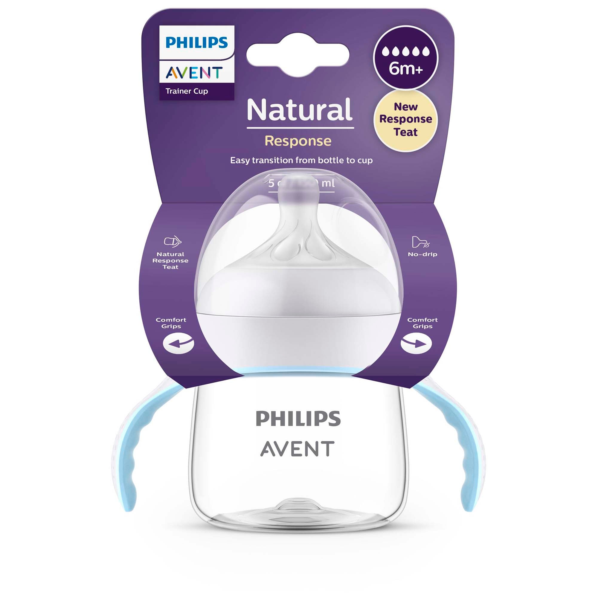 Philips Avent Overgangsbeker 6M+ transparant
