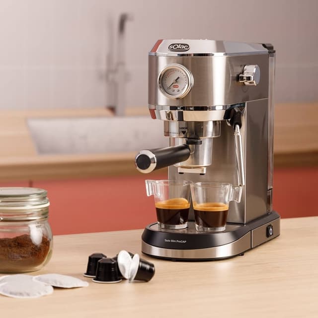SOLAC Espressomaskine Taste Slim ProCAP