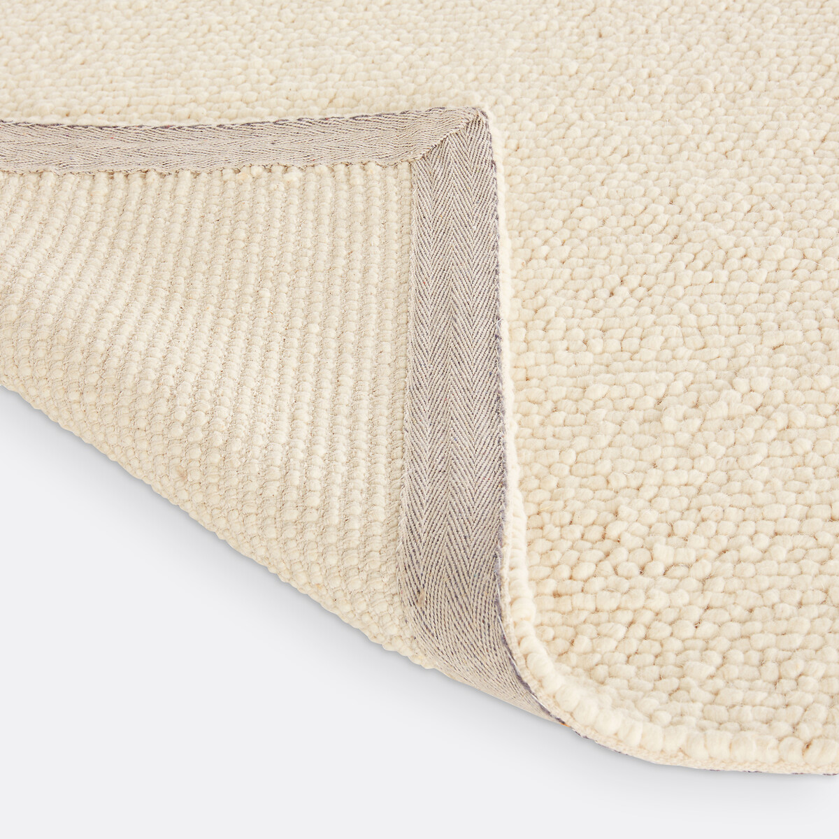 LA REDOUTE INTERIEURS<br>Tapete de lã, efeito tricot, Diano