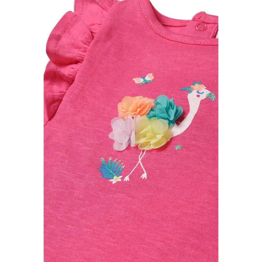 MINOTI T-Shirt und Leggings im Set Rosa