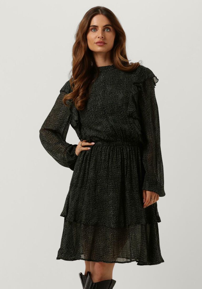 CIRCLE OF TRUST groene circle of trust mini jurk isla dress