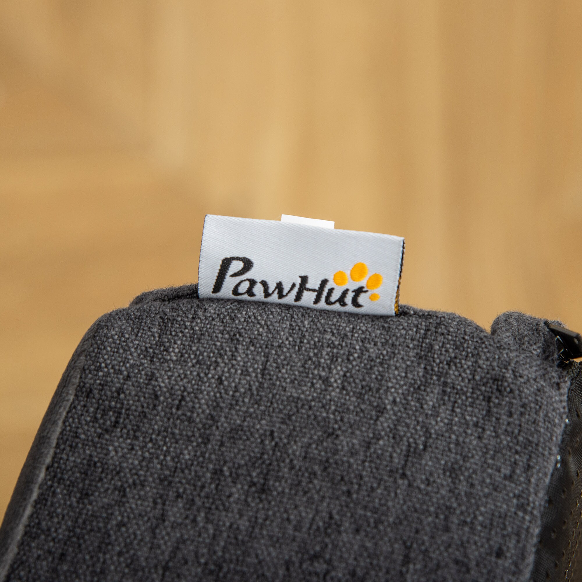PawHut Hundebett mit abnehbarem Bezug grau 60L x 55B x 20H cm
