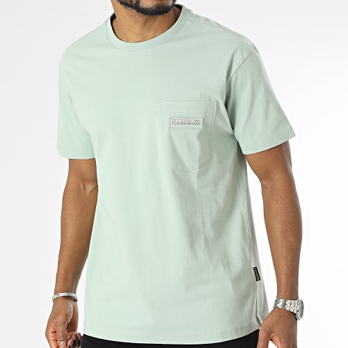 Tee Shirt Poche Morgex A4GBP Vert Clair