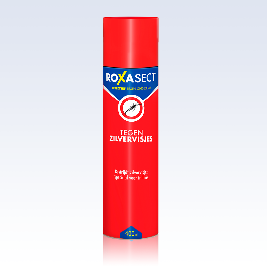 Roxasect Spuitbus tegen zilvervisjes (400 ml)