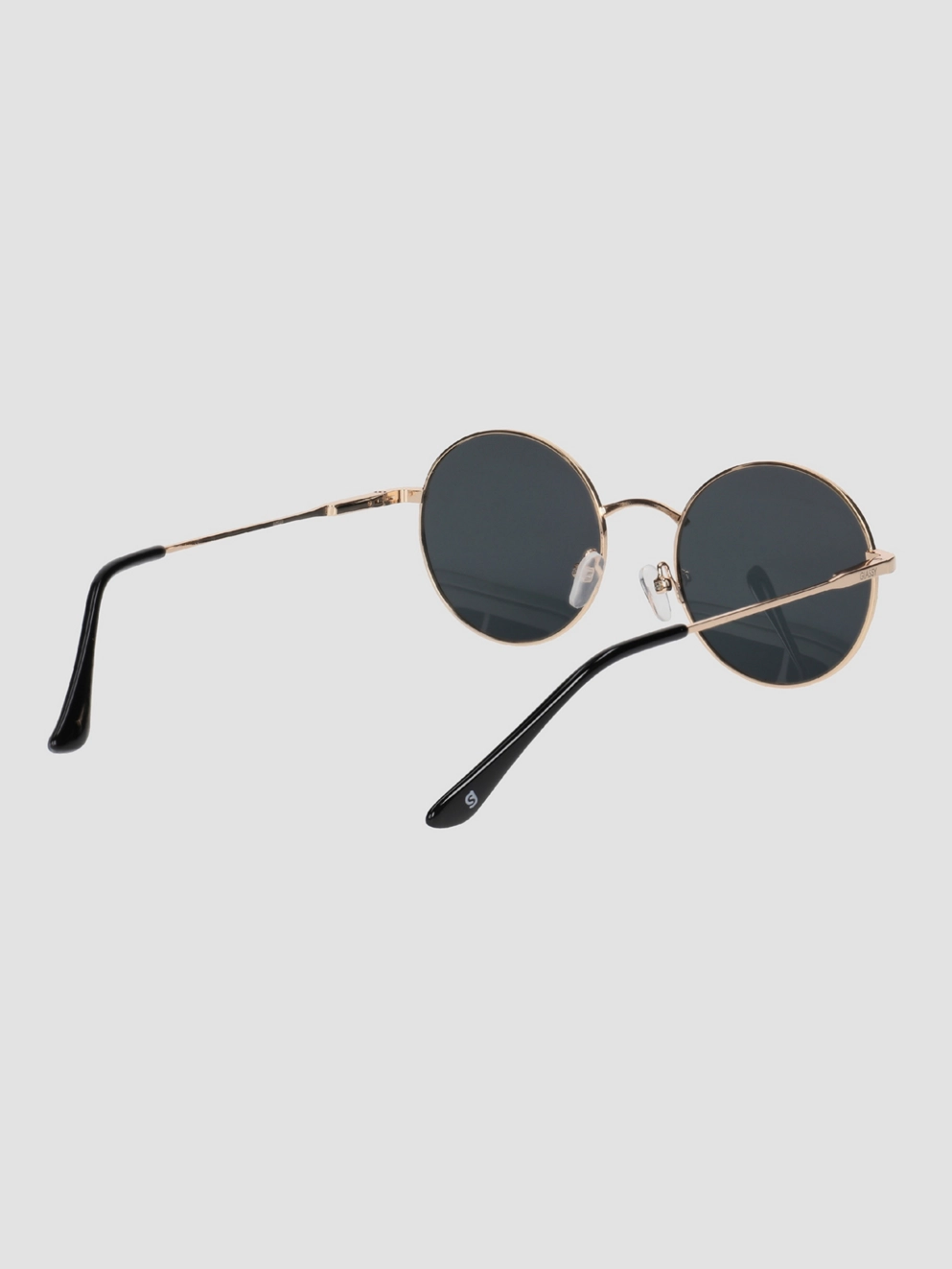 Glassy Mayfair Premium Polarized Gold Sunglasses black