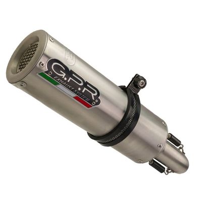 Silencieux GPR M3 INOX - Gris